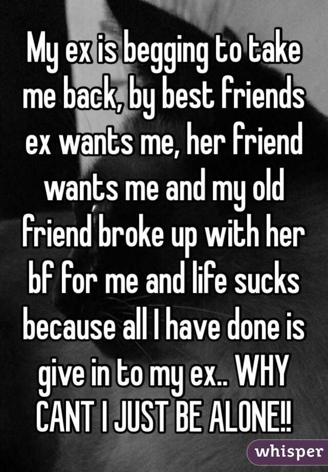 Why an ex wants to be friends